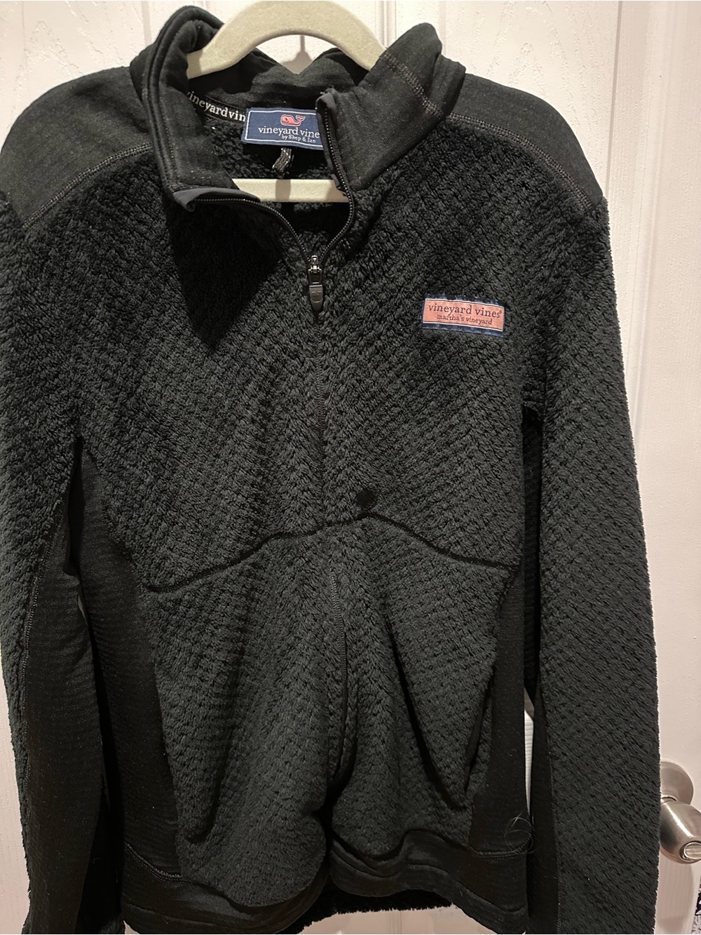 Vineyard Vines Boy’s Black Textured Jacket